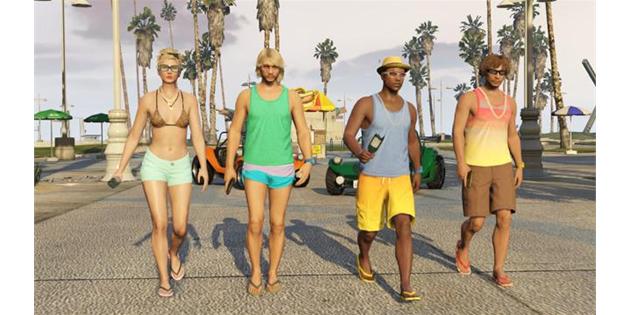 Strandliebhaber mit Persönlichkeit. Mach dich auf an die Küste mit brandneuen Anpassungsoptionen, um deinen GTA Online-Charakter zu stylen.