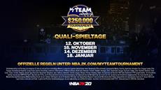 2K best&auml;tigt Details f&uuml;r das NBA 2K20 MyTEAM Unlimited $250.000 Tournament