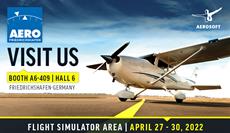 Aerosoft auf der Luftfahrtmesse AERO 2022: Erstklassige Hardware, X-Plane 12 und der Microsoft Flight Simulator