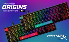 Alloy Origins 65: HyperX launcht neue mechanische Gaming-Tastatur mit personalisierbarem Farbdesign