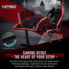 BRANDNEU bei Caseking - The Heart of Your Setup: Nitro Concepts D16 Gaming-Tische
