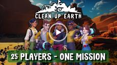Clean Up Earth, the first cleaning game, unveils a new co-op trailer!