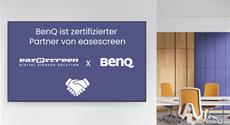 easescreen und BenQ geben Partnerschaft bekannt - Gemeinsam f&uuml;r innovative Display-Erlebnisse