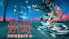 Fahrt durch die Unterwelt in Skate Story, das am 8. Dezember f&uuml;r PC, PlayStation 5 und Nintendo Switch 2 erscheint.