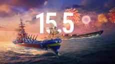 Feiert den 250. Jahrestag des amerikanischen Unabh&auml;ngigkeitstags – themenbezogene Feierlichkeiten in World of Warships 