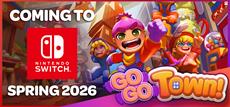 Go-Go Town! Officially Announced for Nintendo Switch, Launching Spring 2026