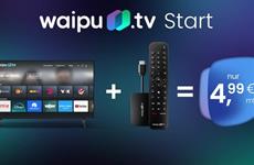 IPTV zum Einstiegspreis: waipu.tv macht Schluss mit Kabel- und Satellitenfernsehen/ 