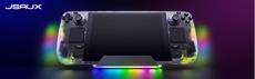 JSAUX&apos;S Steam Deck RGB docking station &amp; RGB backplate are now available!