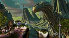 Lemmings-esque Run and Gun Moons of Darsalon will Patrol and Save All Consoles on February 6