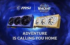 MSI und Blizzard Entertainment pr&auml;sentieren die limitierte NVIDIA<sup>&reg;</sup> GeForce RTX<sup>&trade;</sup> 5070 World of Warcraft<sup>&reg;</sup>: Midnight Special Edition