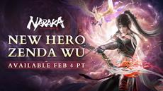 NARAKA: BLADEPOINT's latest update, scheduled for release in February, will unveil a new hero, weapons, game modes and a trove of rewards.