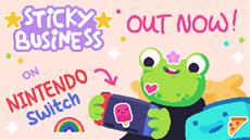 Surprise! Take Your Sticker Shop on the Go With Sticky Business on Nintendo Switch