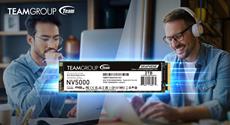 TEAMGROUP stellt NV5000 M.2 PCIe 4.0 SSD vor Hohe Geschwindigkeiten f&uuml;r Upgrades im Einstiegsbereich, ideal f&uuml;r Arbeit und Unterhaltung
