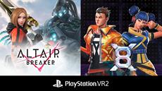 Thirdverse&apos;s VR Games “ALTAIR BREAKER” and “X8” Coming to PlayStation<sup>&reg;</sup>VR2