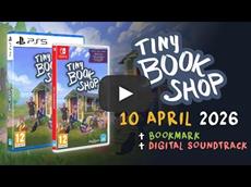 Tiny Bookshop Gets a Physical Release on PS5 and Switch 2!