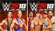WWE 2K18 Kurt Angle und Cena (Nuff) Packs jetzt verf&uuml;gbar