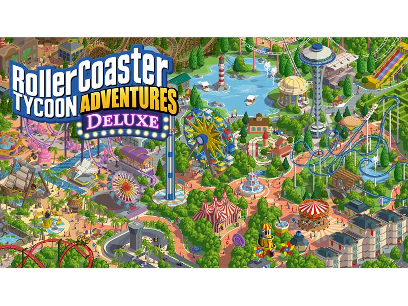 Roller Coaster Tycoon Adventures Deluxe Announced